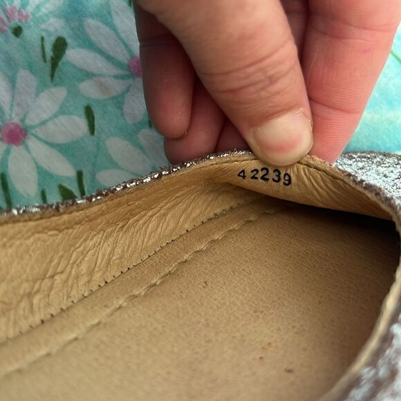 Frye ‘Carson’ Metallic Ballet Flats - 7 B - Picture 4 of 9